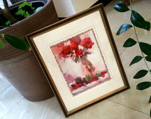 G@A[gvg@ Vasenoir Akira Murata @[Ym[ c@Rose rouge@@tXz@AJ[h