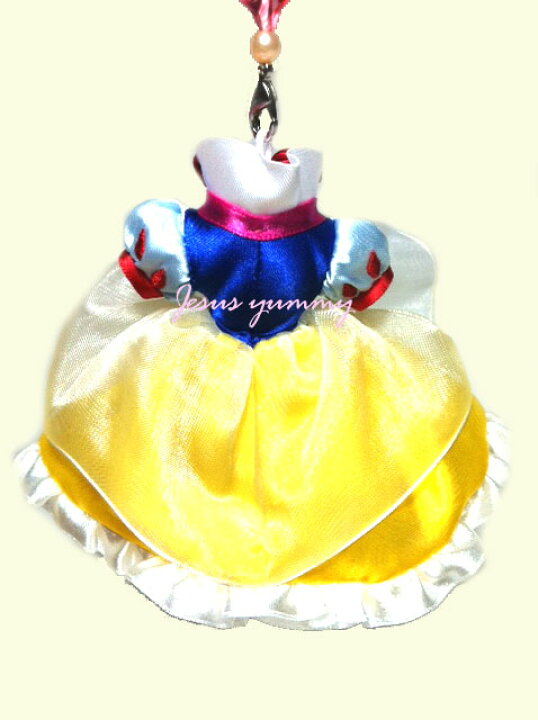 楽天市場 東京ディズニーリゾート限定 白雪姫 ドレス 携帯電話クリーナー ストラップ ディズニーリゾート お土産 クロネコdm便対応 ｊｅｓｕｓ ｙｕｍｍｙ
