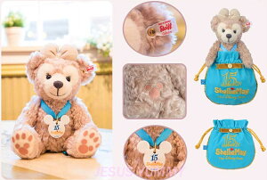 【ディズニーシー3000個限定】Steiff(シュタイフ)社製☆ShellieMar(シェリーメイ)ぬいぐるみ★シリアルナンバー付き!超プレミアム商品♪15thアニバーサリー【Disney】12月1日より販売
