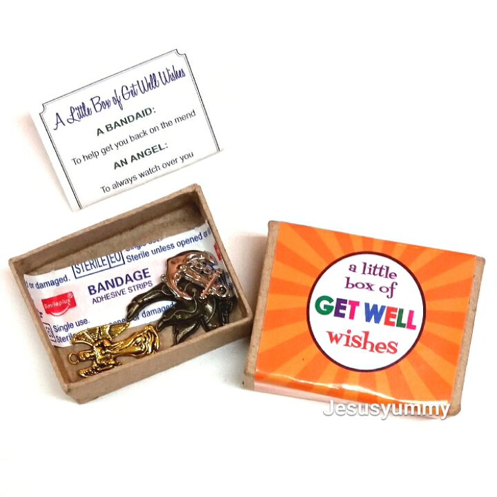 楽天市場 オーストラリア輸入 A Little Box Of Get Well Wishes 幸せの小さな箱 プレゼント ギフト 元気付けてあげたいお 友達へのちょっとしたプレゼントにおすすめ 輸入雑貨 海外 お土産 現品限り ネコポス対応 jesus yummy 楽天市場 オーストラリア輸入 A Little Box Of Get Well Wishes 幸せの小さな箱 プレゼント ギフト 元気付けてあげたいお 友達へのちょっとしたプレゼントにおすすめ 輸入雑貨 海外 お土産 現品限り ネコポス対応 jesus yummy