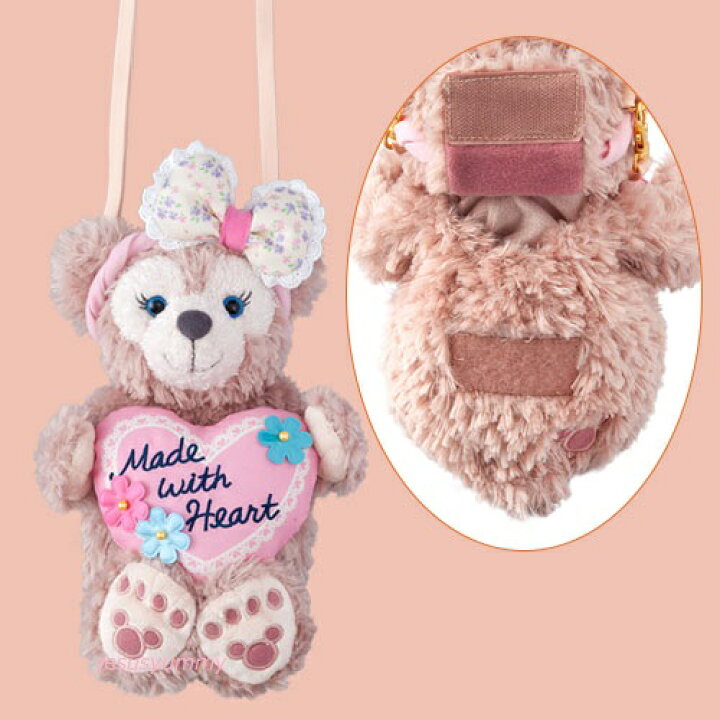 楽天市場】ぬいぐるみポシェット シェリーメイ ポーチ ダッフィーの  