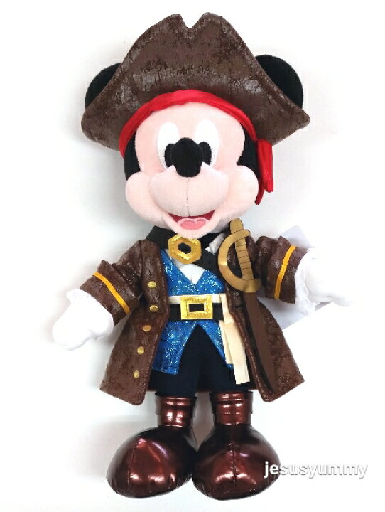 楽天市場 東京ディズニーランド限定 ミッキー カリブの海賊コスチューム ぬいぐるみ パイレーツオブカリビアン 東京ディズニーリゾート ｄｉｓｎｅｙ ｊｅｓｕｓ ｙｕｍｍｙ