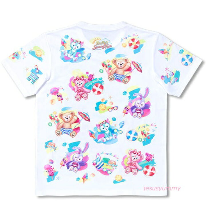 楽天市場 ダッフィーのサニーファン Tシャツ ユニセックス S M L Ll 白 19 サマー Duffy Friends 東京ディズニーシー限定 ディズニーリゾート Disney jesus yummy 楽天市場 ダッフィーのサニーファン Tシャツ ユニセックス S M L Ll 白 19 サマー Duffy Friends 東京ディズニーシー限定 ディズニーリゾート Disney jesus yummy