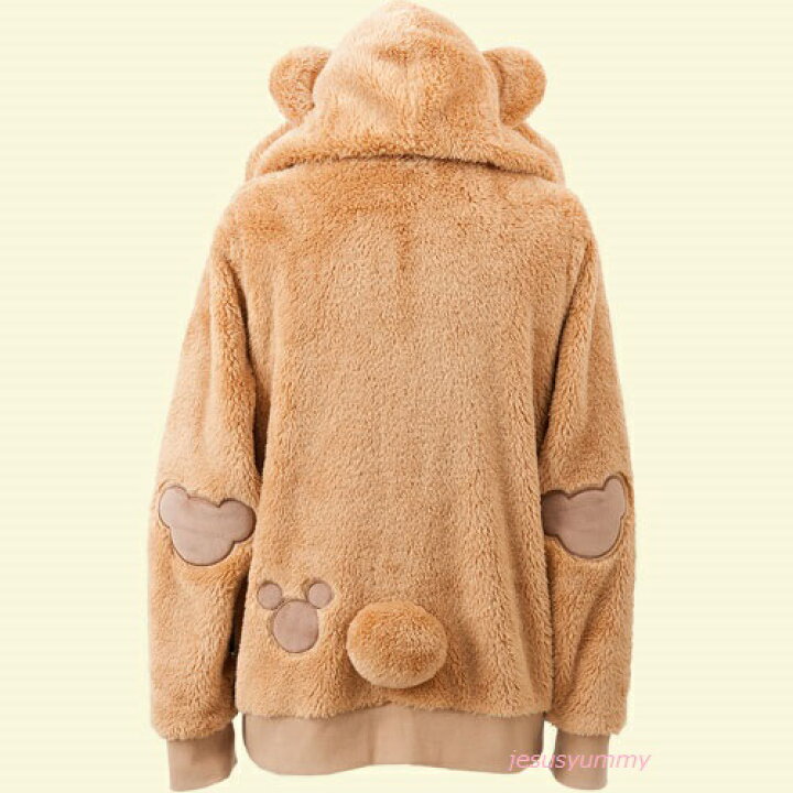 楽天市場 ダッフィー パーカ パーカー S M L Ll レディース ふわふわ もこもこ 秋冬 シーズン限定 東京ディズニーシー限定 Disney ｊｅｓｕｓ ｙｕｍｍｙ