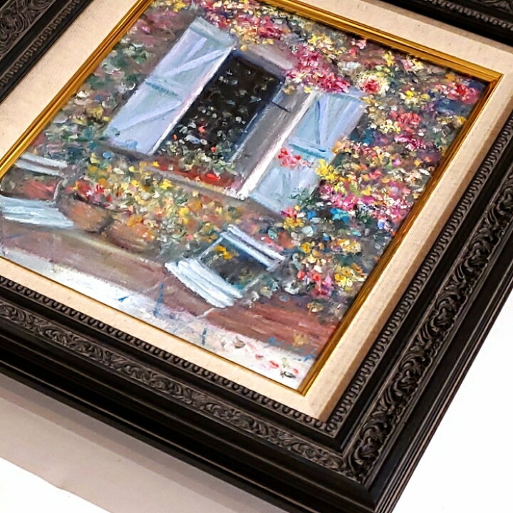 ○山下関城 「彩游」さいゆう 大きい絵画 額装品 オブジェ アート作品 
