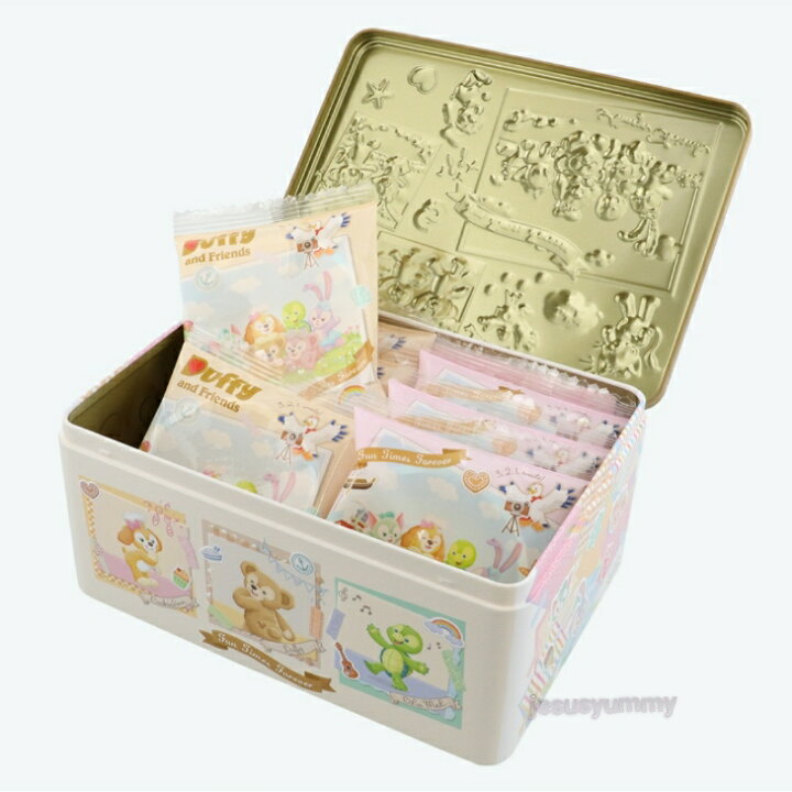 楽天市場 バウムクーヘン 缶 ダッフィー フレンズのsay Cheese 東京ディズニーシー 限定 お土産 お菓子 Disney ｊｅｓｕｓ ｙｕｍｍｙ