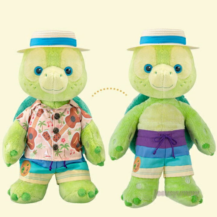 開店記念セール オル メル ぬいぐるみ S オルメル ダッフィー フレンズ 夏 東京ディズニーシー限定 お土産 カメの男の子 Olu Mel Disney Materialworldblog Com