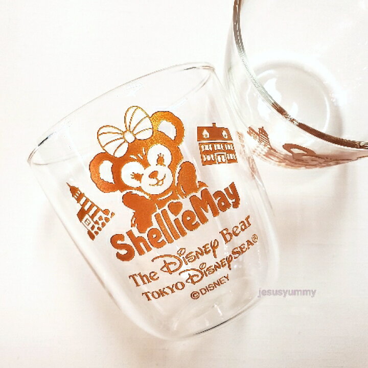 楽天市場】ダッフィー シェリーメイ ガラスカップ ペア 2個セット  