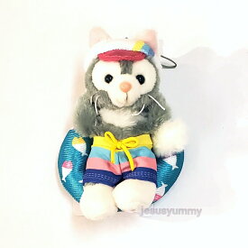 ダッフィー＆フレンズのサニーファン　ジェラトーニ　ぬいぐるみストラップ　浮き輪　水着　2021　サマー　Duffy＆Friends　東京ディズニーシー限定 ディズニーリゾート 【DISNEY】