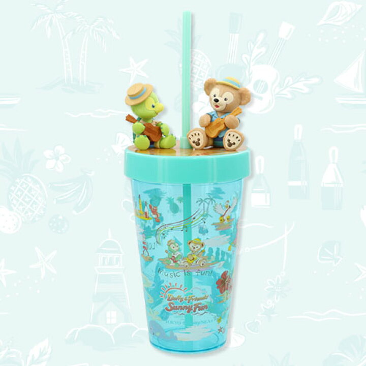 楽天市場 ダッフィー フレンズのサニーファン タンブラー ストロー付き ダッフィー オルメル オル メル 21 サマー Duffy Friends 東京ディズニーシー限定 ディズニーリゾート Disney ｊｅｓｕｓ ｙｕｍｍｙ