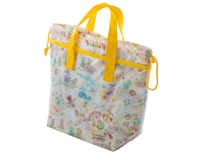 楽天市場 ダッフィー フレンズのサニーファン スーベニアランチケース ランチバッグ 巾着風 21 サマー Duffy Friends 東京ディズニーシー限定 ディズニーリゾート Disney ｊｅｓｕｓ ｙｕｍｍｙ