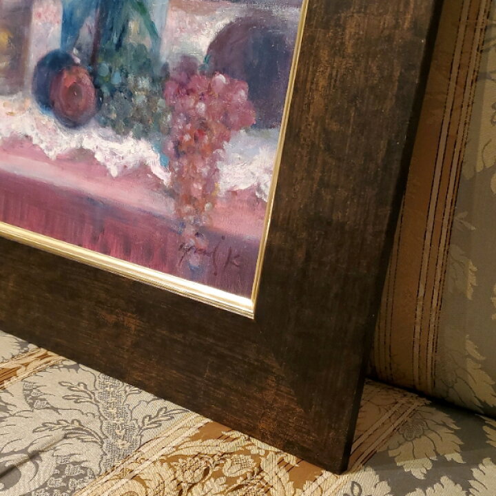 楽天市場】絵画 ｢満月の夜に｣ 油彩画 油絵 原画 静物画 F6 シルバー 