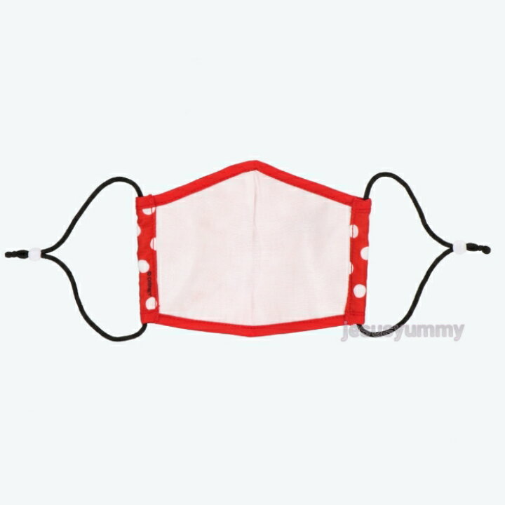 楽天市場 ディズニー マスク ミニー 赤 ドット柄 東京ディズニーランド 東京ディズニーシー 東京ディズニーリゾート お土産 布マスク Disney ネコポス対応 ｊｅｓｕｓ ｙｕｍｍｙ