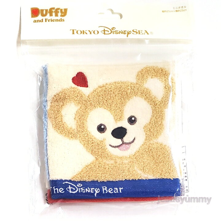 楽天市場 ダッフィー ミニタオル ハンカチ ハンドタオル 22 東京ディズニーシー 限定 お土産 Disney ネコポス対応 ｊｅｓｕｓ ｙｕｍｍｙ