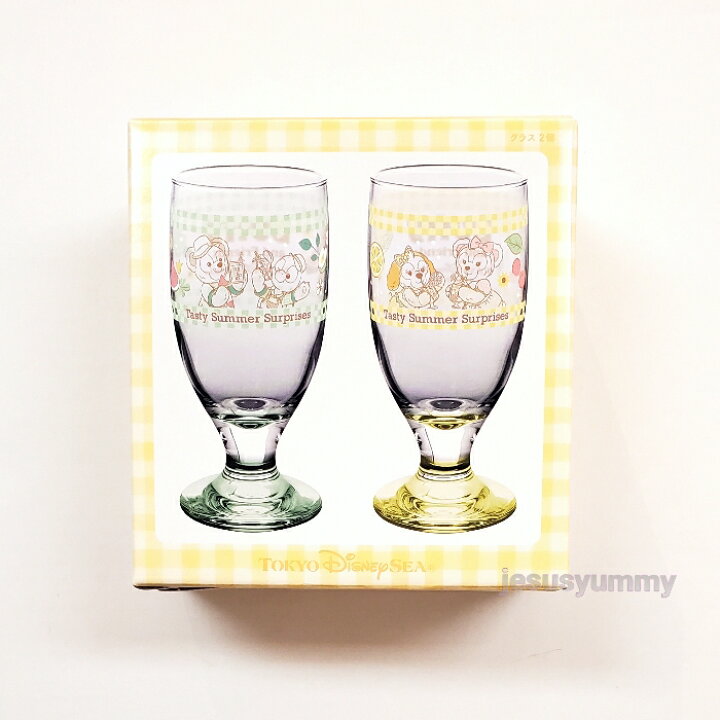 楽天市場 ダッフィー フレンズのテイスティ サマー サプライズ グラスセット コップ 食器 22 東京ディズニーシー限定 お土産 Disney ｊｅｓｕｓ ｙｕｍｍｙ