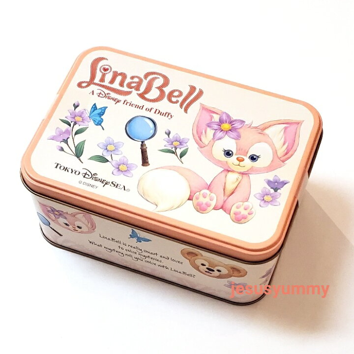 楽天市場 リーナ ベル クッキー 缶 お菓子 ダッフィーのお友達 リーナベル Linabell キツネ 東京ディズニーシー限定 お土産 Disney ｊｅｓｕｓ ｙｕｍｍｙ