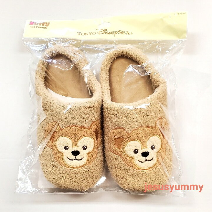 楽天市場】ルームシューズ ダッフィー Duffy もこもこ ふわふわ 