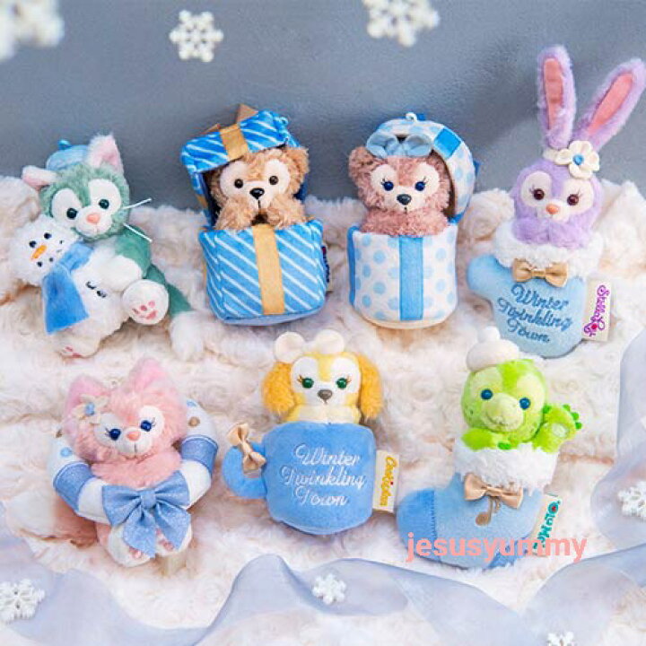 楽天市場】ジェラトーニ ぬいぐるみチャーム ダッフィー＆フレンズの  