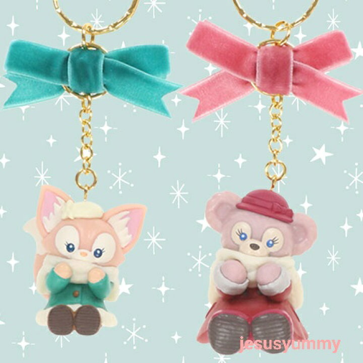 楽天市場】キーチェーンセット ダッフィー＆フレンズのウィンター 