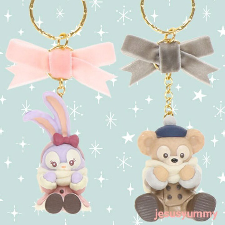 楽天市場】キーチェーンセット ダッフィー＆フレンズのウィンター 