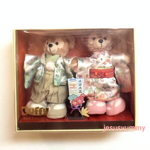 【SALE】ダッフィー&シェリーメイ コレクションドールセット ぬいぐるみ 2023 着物 ニューイヤー 期間限定 東京ディズニーシー お土産 【DISNEY】