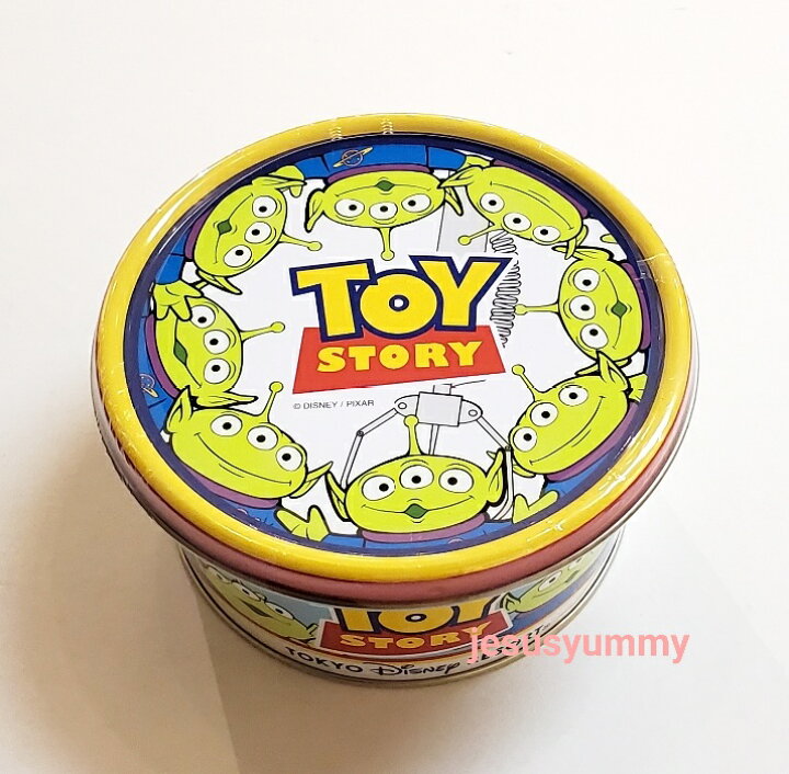楽天市場 トイ ストーリー プリントチョコインクッキー 缶 リトルグリーンメン 東京ディズニーリゾート限定 お菓子 お土産 トイストーリー Disney ｊｅｓｕｓ ｙｕｍｍｙ