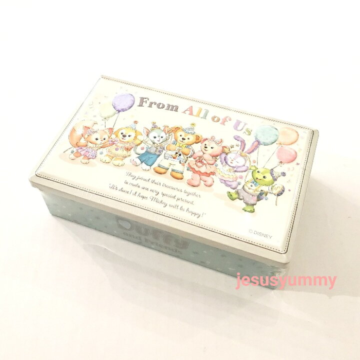 楽天市場】チョコレート 缶入り ダッフィー＆フレンズのフロム・オール 