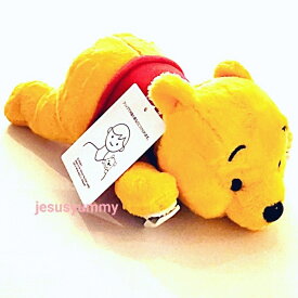 くまのプーさん(Pooh)　くっつき　ぬいぐるみ　肩のせ　大　ボールチェーン　クリップ　東京ディズニーリゾート　限定　お土産 　【DISNEY】