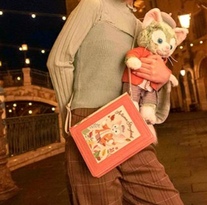 ディズニー ジェラトーニ ショルダーカバン バック ぬいぐるみ （新品  