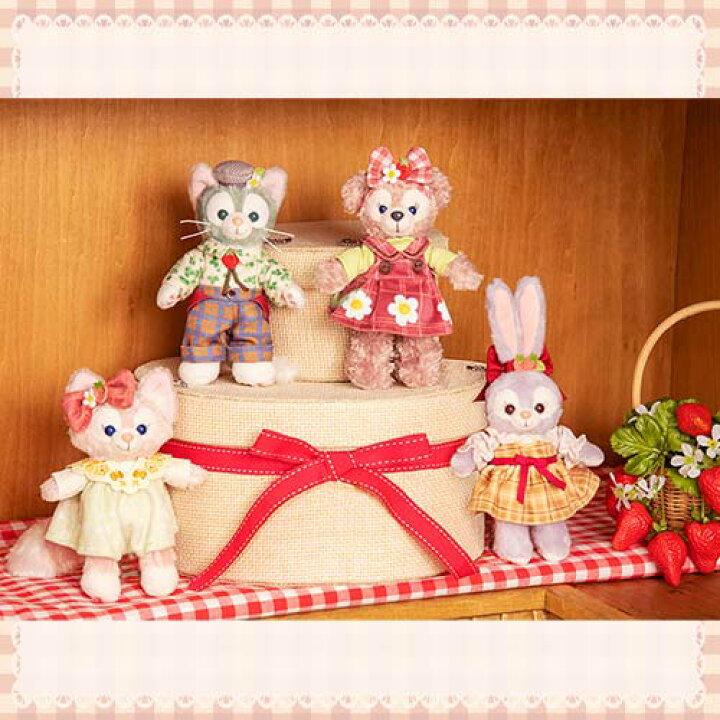 楽天市場】シェリーメイ ぬいぐるみバッジ ダッフィー＆フレンズの  