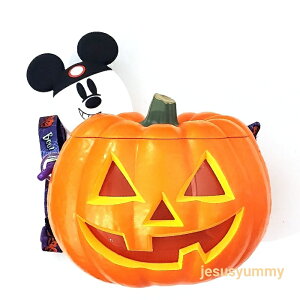 かぼちゃ ゴースト 光る ポップコーンバケット 東京ディズニーリゾート ハロウィーン 2024 限定 ミッキー お土産