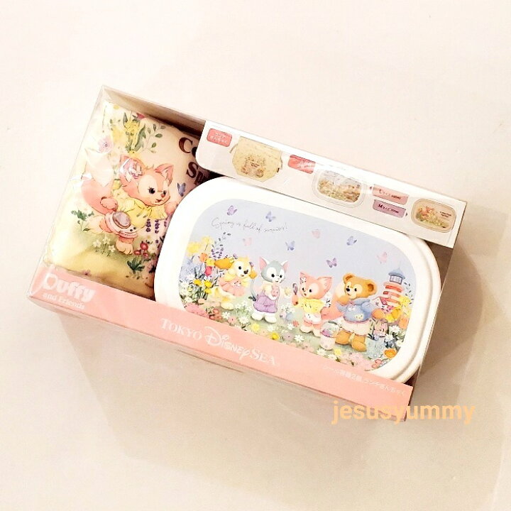 楽天市場】シール容器＆ランチきんちゃく 巾着 イースター ダッフィー  