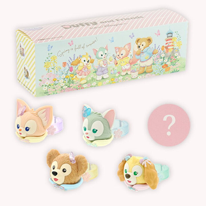 楽天市場】リング 指輪 全5種入り イースター ダッフィー＆フレンズの 
