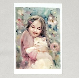 uWhisper of the Heart... 𐟂܂΁v@Yumi Kohnoura@IWiE|XgJ[h@G͂@t@G@l@@L@ԁ@ylR|XΉz