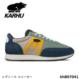 送料無料 レディース スニーカー KARHU カルフ アルバトロス KH807041 スウェード／レザー／メッシュ 軽量 熊　くま