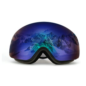 スノーボード スキー ゴーグル 収納ケース付 スキーゴーグル スノーゴーグル UVカット 紫外線カット 視界良好 スノーボードゴーグル レボミラー ダブルレンズ レディース メンズ スキーウェア メガネ使用可 曇り止め