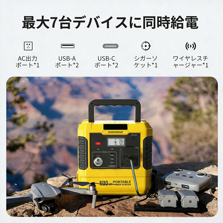 楽天市場】【時間限定 20％クーポン配布中】ポータブル電源セット 非常 