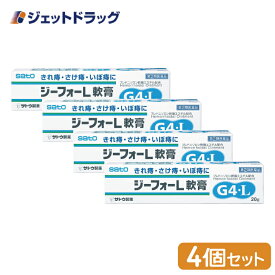 【第(2)類医薬品】ジーフォーL軟膏 20g ×4個