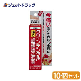 【第3類医薬品】クリーンデンタルN 塗る歯槽膿漏薬 16g ×10個
