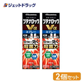 【第(2)類医薬品】ブテナロックVαスプレー 20mL ×2個 ※セルフメディケーション税制対象商品 (188200)