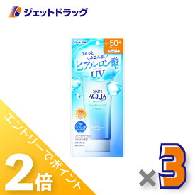 ≪15日はジェットの日！全商品P2倍！≫【化粧品】スキンアクア スーパーモイスチャーエッセンス 80g ×3個〔日焼け止め〕