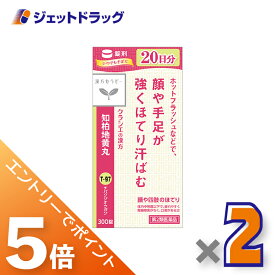 ≪マラソン期間中は全商品P5倍！10日は限定先着クーポン有≫【第2類医薬品】JPS知柏地黄丸料エキス錠N 300錠 ×2個