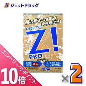 ≪マラソン期間中！全商品P10倍！20日は限定先着クーポン有≫【第2類医薬品】ロートジープロ 12mL ×2個 ※セルフメディケーション税制対象