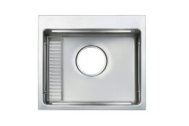 正規代理店　シゲル工業 国内メーカー オーバーシンクシンク 品番 DID JSSK-K-2F FS 1段レール付き キッチン シンク オリジナルキッチン ステンレス オーバーシンク 適合排水セット 給水栓穴あけ加工 嬉しいコミコミ価格（項目選択肢から選べます）