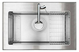 正規代理店　シゲル工業 国内メーカー オーバーシンク 品番 PSSA JSN-K-2F FS 1段レール付き　天板抜き開口882×562mm キッチン シンク オリジナルキッチン ステンレス オーバーシンク 適合排水セット 給水栓穴あけ加工 嬉しいコミコミ価格（項目選択肢から選べます）