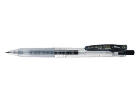 ゼブラ サラサスタディ 0.5 黒 JJM88-BK 黒インク 水性ゲルインクボールペン ノック式
