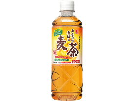 日本サンガリア あなたの香ばし麦茶 600ml ペットボトル 小容量 お茶 缶飲料 ボトル飲料