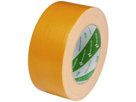 ニチバン 布粘着テープ 50mm×25m 橙 102N13-50 布テープ ガムテープ 粘着テープ