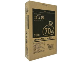 ゴミ袋(ティッシュBOXタイプ)黒 70L 100枚 Forestway 業務用 まとめ買い 大容量 箱売り 箱買い 70リットル 0.04 業務用ごみ袋 取り出しやすい 業務用ゴミ袋 大量 黒 ゴミ袋 ゴミ箱 清掃