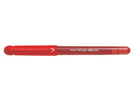 パイロット 水性ボールペンVコーン 赤 LVE-10EF-R 赤インク 水性ボールペン